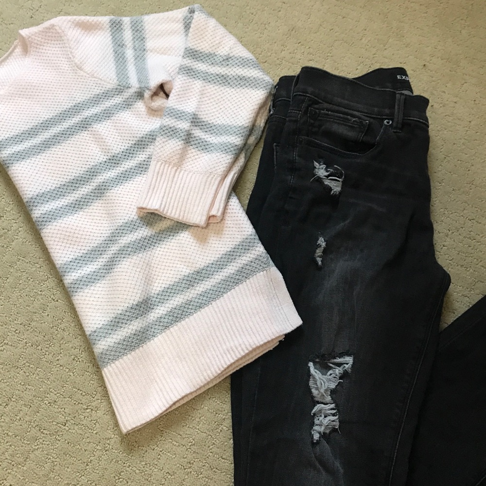 Striped sweater